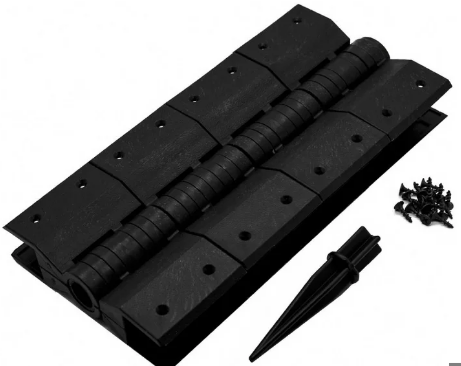 Угловой элемент поворотный, 60-300 град., пластик. Черный цвет