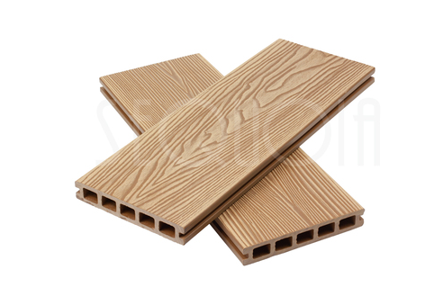 Террасная доска из ДПК SEQUOIA DUAL 3D WOOD цвет NATURE