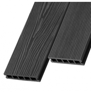 Террасная доска из ДПК Grand 3D Графит